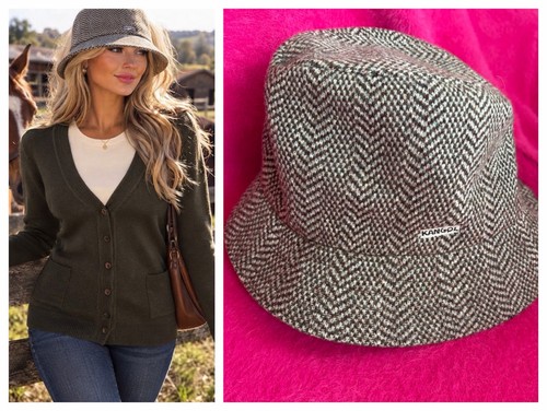 Kangol tweed wool bucket - kangol,