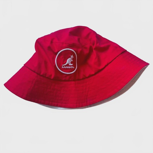 Red kangol bucket hat - kangol, size