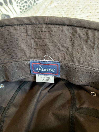 Kangol dark grey black - dark,