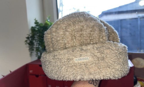 Kangol embroidered logo faux - logo,